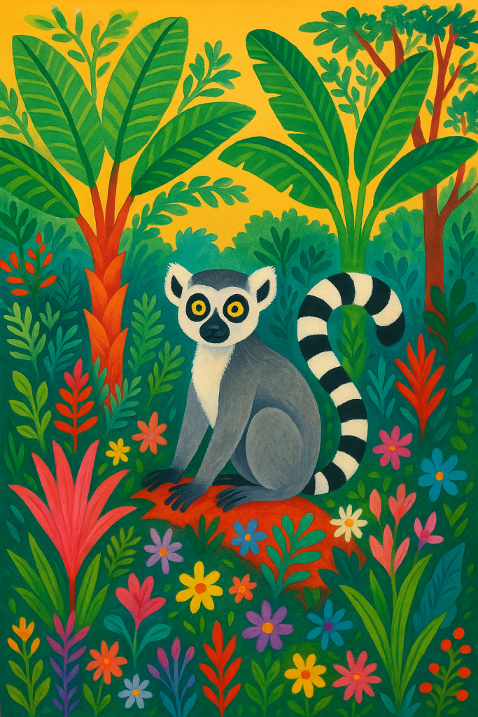 Maki 1 Maki: lémurien de Madagascar