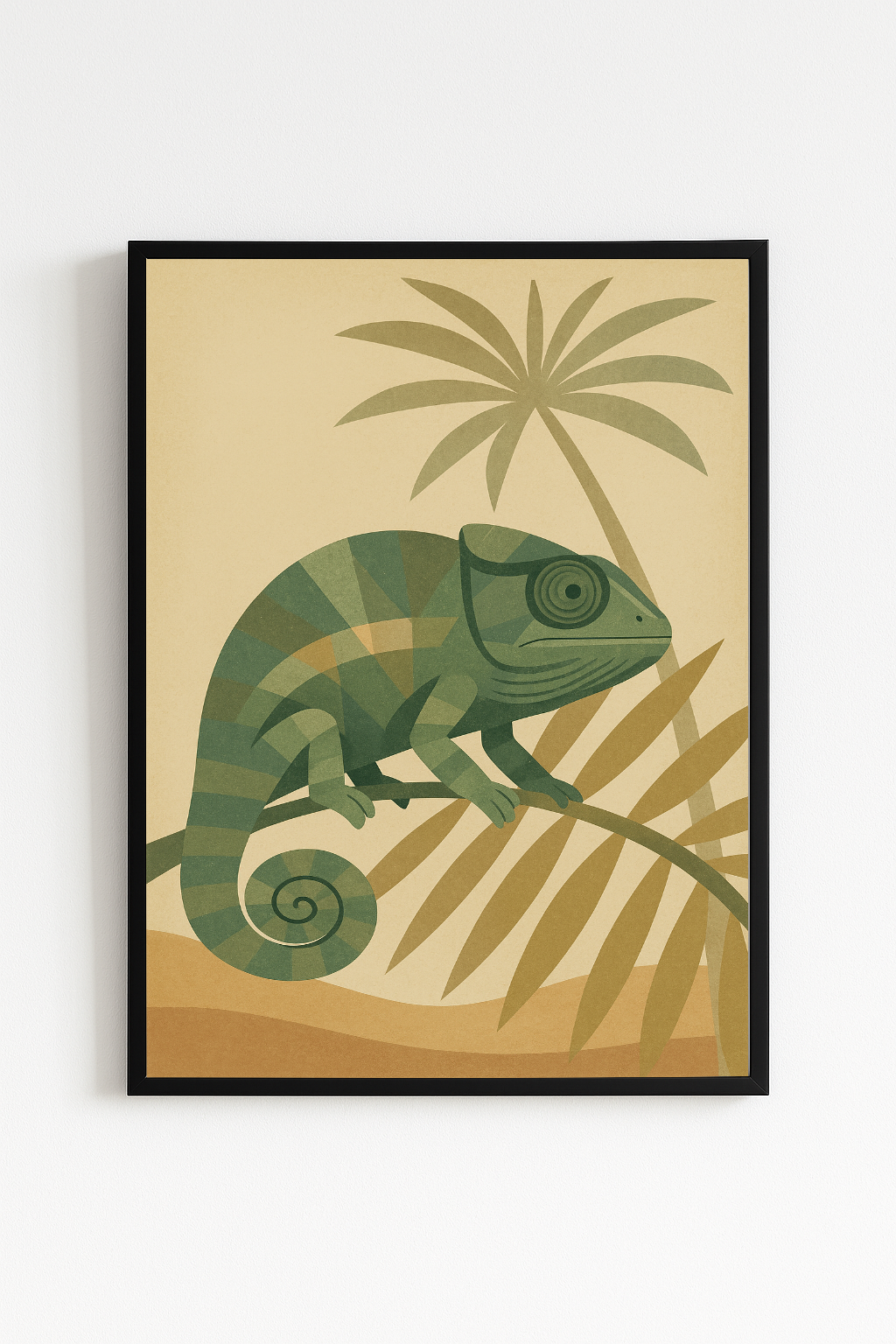 Caméléon de l’ouest – Maître des feuillages