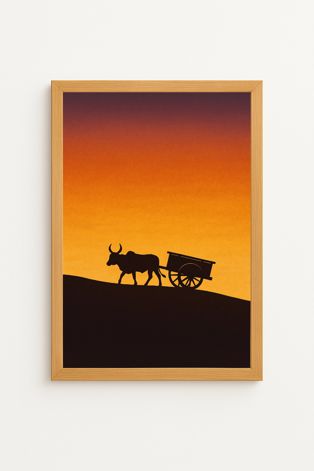 Crépuscule d’un zébu – Fierté des Hautes Terres