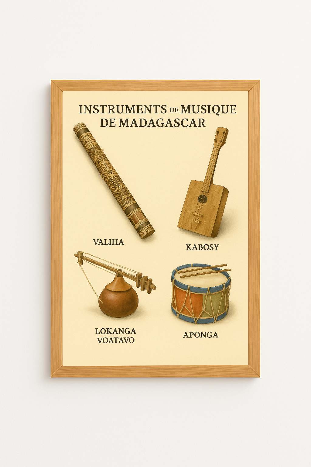 Instruments de musique de Madagascar – Patrimoine sonore