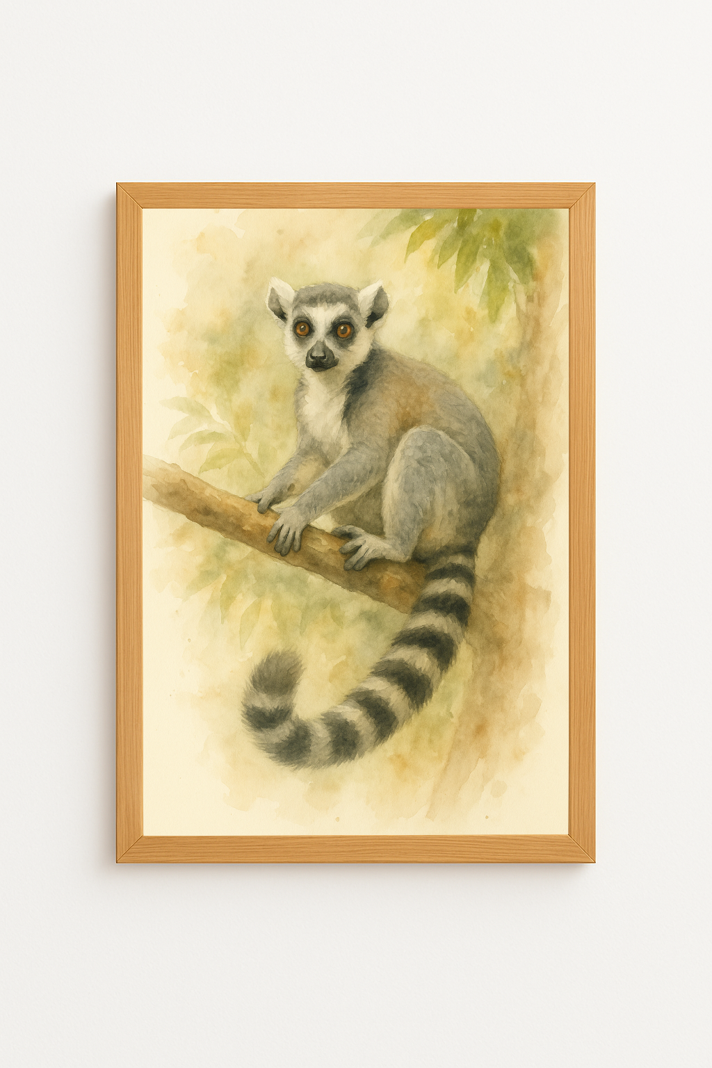 Lémurien de Madagascar – Élégance en Liberté