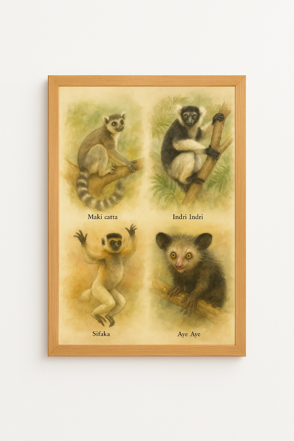 Lémuriens de Madagascar – Portraits en harmonie