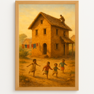 Maison en terre – Enfance malgache au soleil