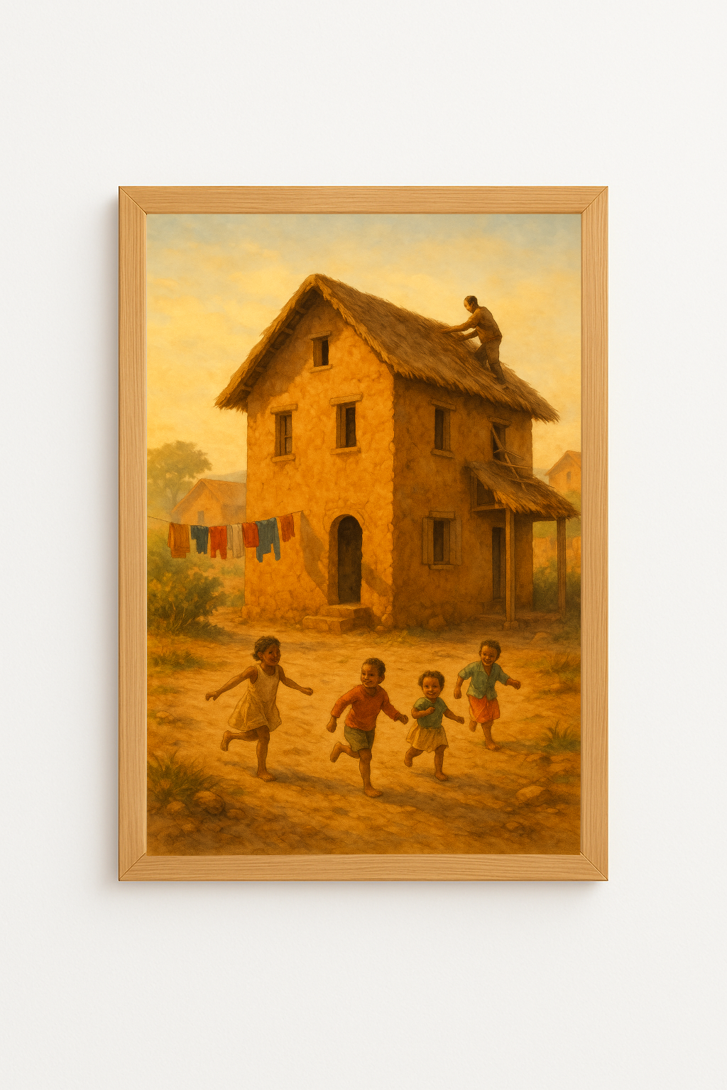Maison en terre – Enfance malgache au soleil