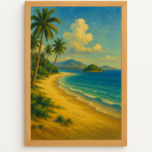 Plage de Sainte-Marie – Sérénité tropicale