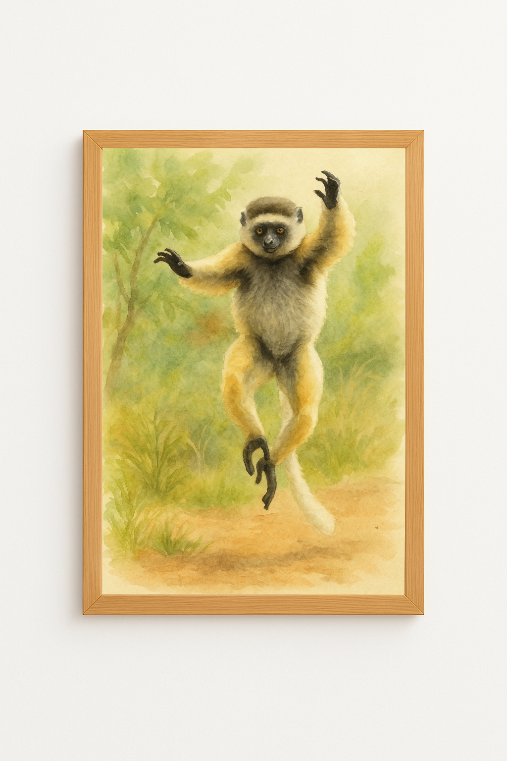 Sifaka bondissant – Danse sauvage de Madagascar