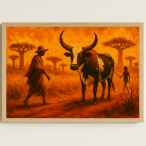 Zébus et baobabs – Marche Sakalava au couchant