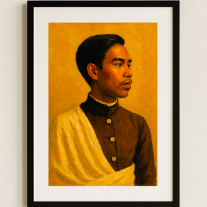 Homme Merina – Élégance des Hautes Terres