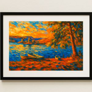 Mantasoa – Flamboiement sur le lac